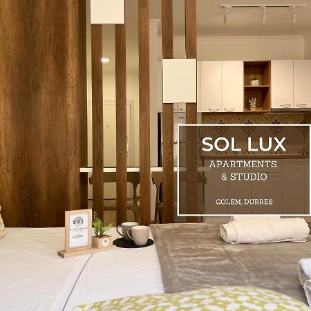Sol Lux Studio Apartments 2Nd Floor Durres Exterior photo
